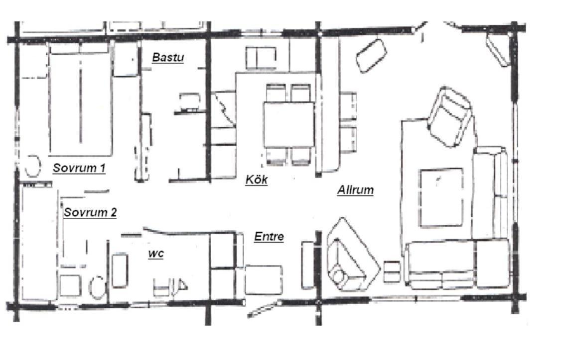 Bjoernbyn Apartment ซาเลน ภายนอก รูปภาพ